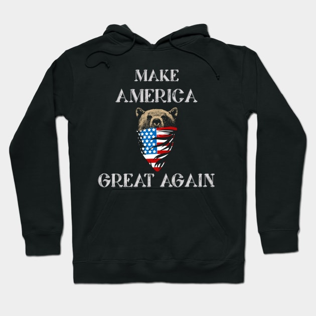 Make america great again Hoodie by kimoufaster